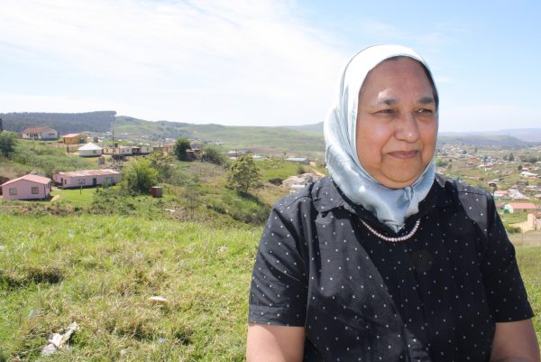 Professor Ayesha Kharsany in Vulindlela, South Africa.