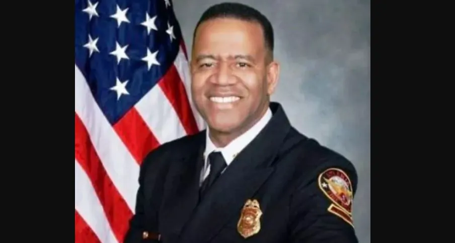 Kevin Cochran, the former Atlanta fire chief who was fired over a book he wrote, in an unddated file photo. Cochran was paid $1.2 million in a settlement after he sued the city, it was announced in Oct. 2018. (City of Atlanta)
