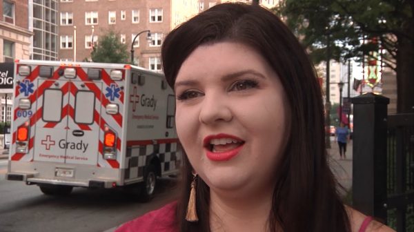 dog owner who claims her dog was attacked