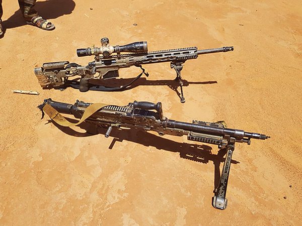 a modern M14 rifle