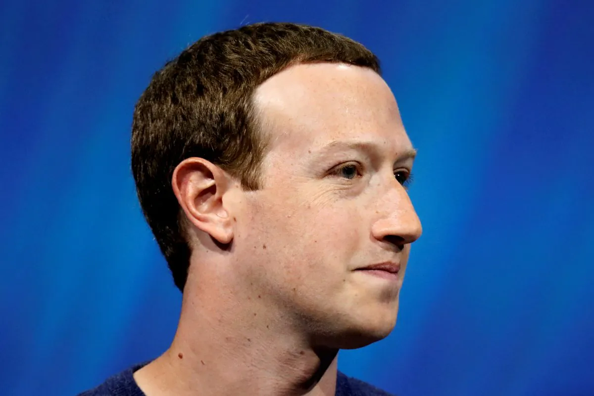 Facebook's founder and CEO Mark Zuckerberg in Paris on May 24, 2018. (Reuters/Charles Platiau)
