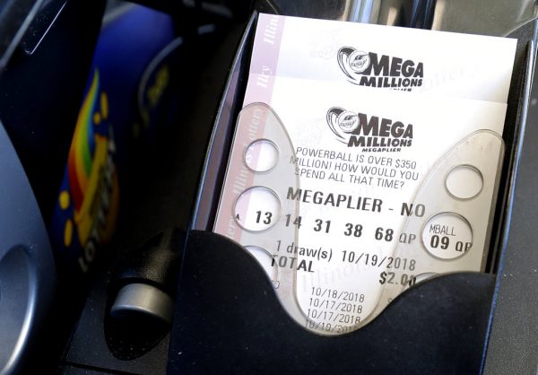 Mega Millions lottery tickets