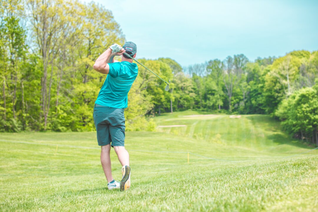 Golf is primarily played by middle-aged white men, but has health benefits anyone could appreciate. (Court Prather/Unsplash)