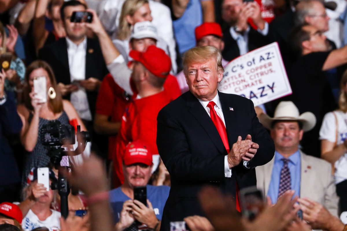 In Photos: Trump Rally In Mesa, Arizona