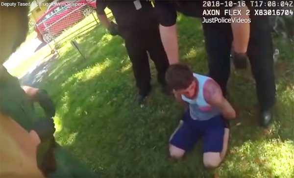 After all the struggle, Bryan Roque ends up in cuffs