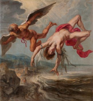 Flight of Icarus by Jacob Gowy
