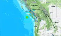 3 Strong Earthquakes Strike Off Vancouver Island, British Columbia