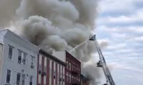 Massive Fire Causes 4 Buildings to Collapse in New Jersey