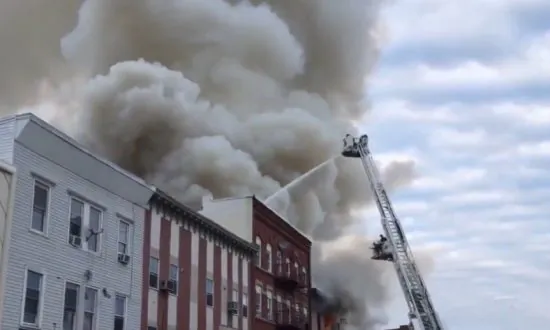 Massive Fire Causes 4 Buildings to Collapse in New Jersey