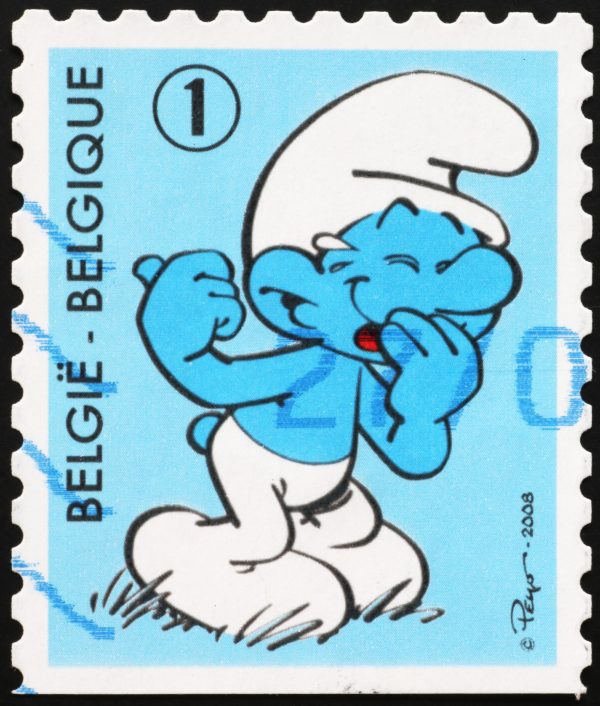 smurfs in belgium