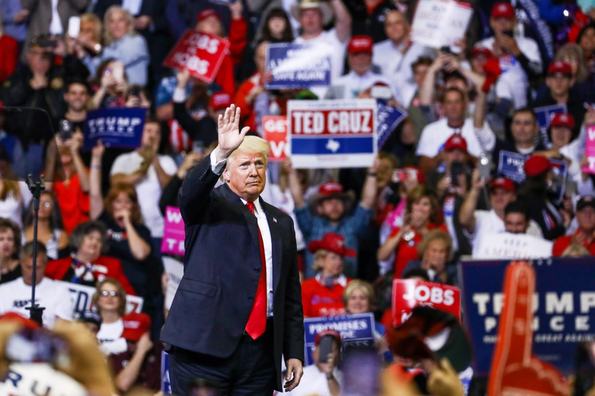 Trump at Houston MAGA rally