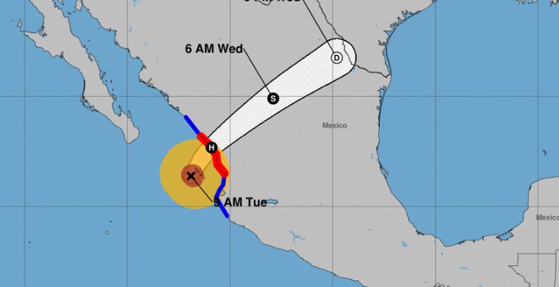 hurricane willa core hitting mex