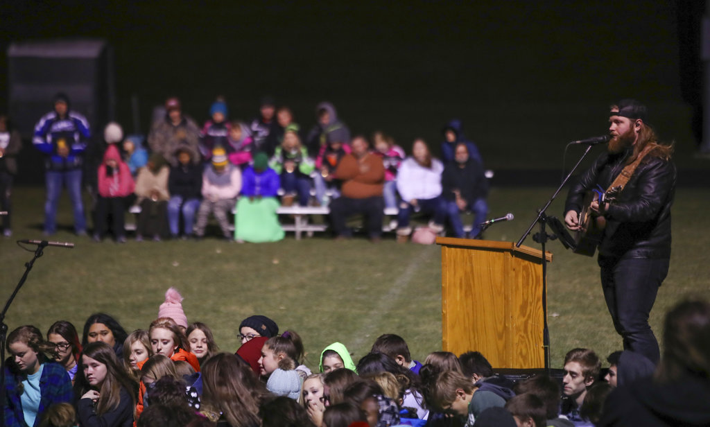 vigil for missing teen Jayme Closs