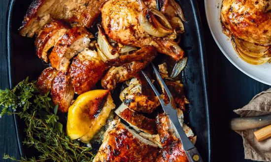 Dorie Greenspan’s Herb-Butter Chicken
