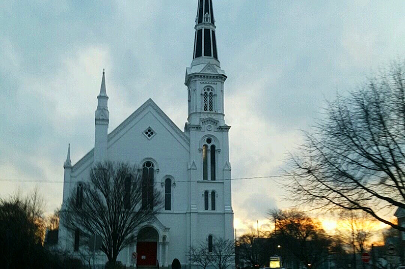 The church was built in 1873