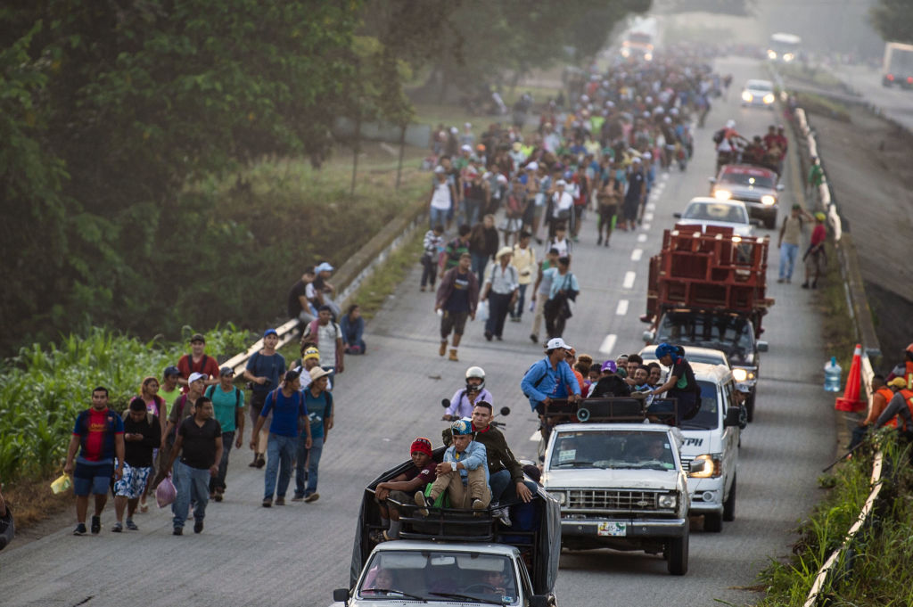 14,000 migrants headed to united states