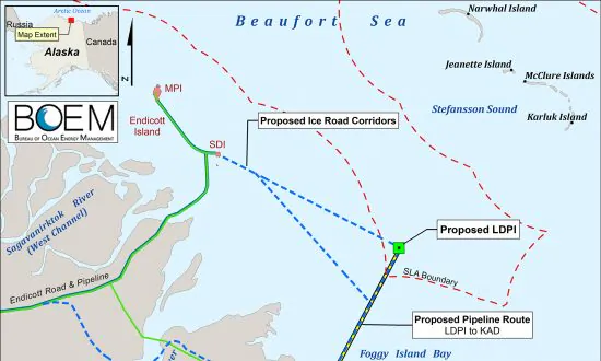 Interior Department Leases Oil Development in Alaska Waters