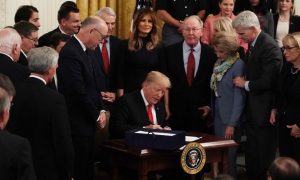 Trump Signs $6 Billion Package of Bipartisan Opioid Bills