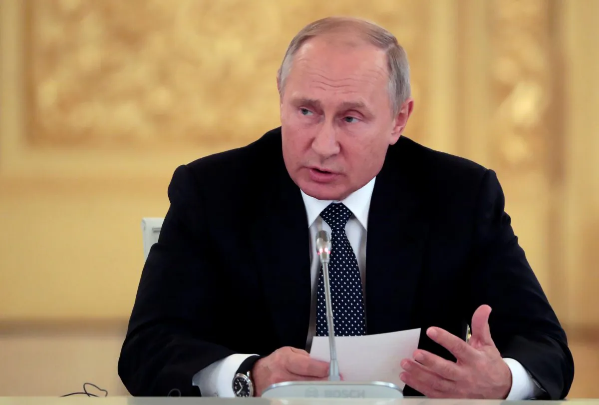 Russian President Vladimir Putin in a file photo. (Sergei Chirikov/Pool via Reuters)