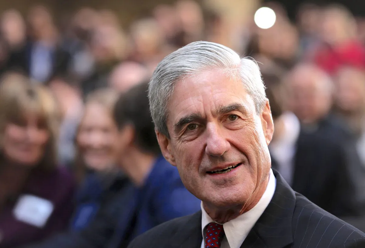 Former FBI Director Robert Mueller at the ceremonial swearing-in of FBI Director James Comey at FBI headquarters on Oct. 28, 2013. (Alex Wong/Getty Images)
