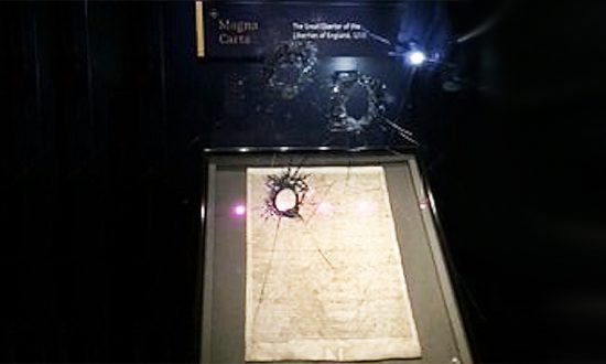 Man Tries to Steal the Magna Carta