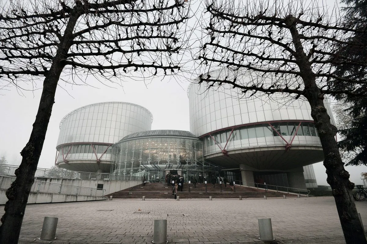The European Court of Human Rights in Strasbourg, France, in this file photo. (Frederick Florin/AFP/Getty Images)