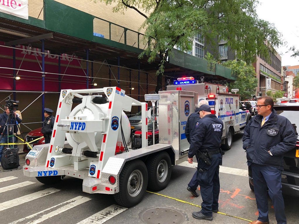 suspicious package found in New York City