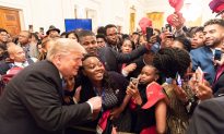 Trump Connects With Young Black Conservatives at White House Summit