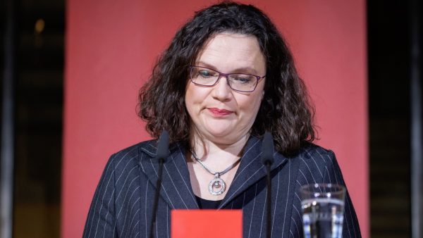 Andrea Nahles chairwoman SPD