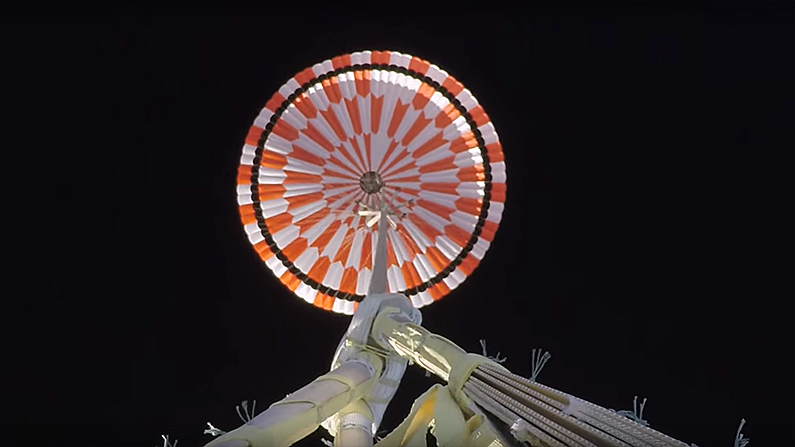NASA’s parachute for the 2020 Mars mission