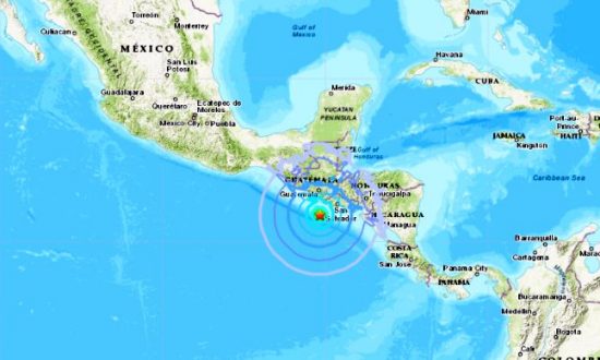 6.1 Magnitude Earthquake Hits Off Coast of El Salvador