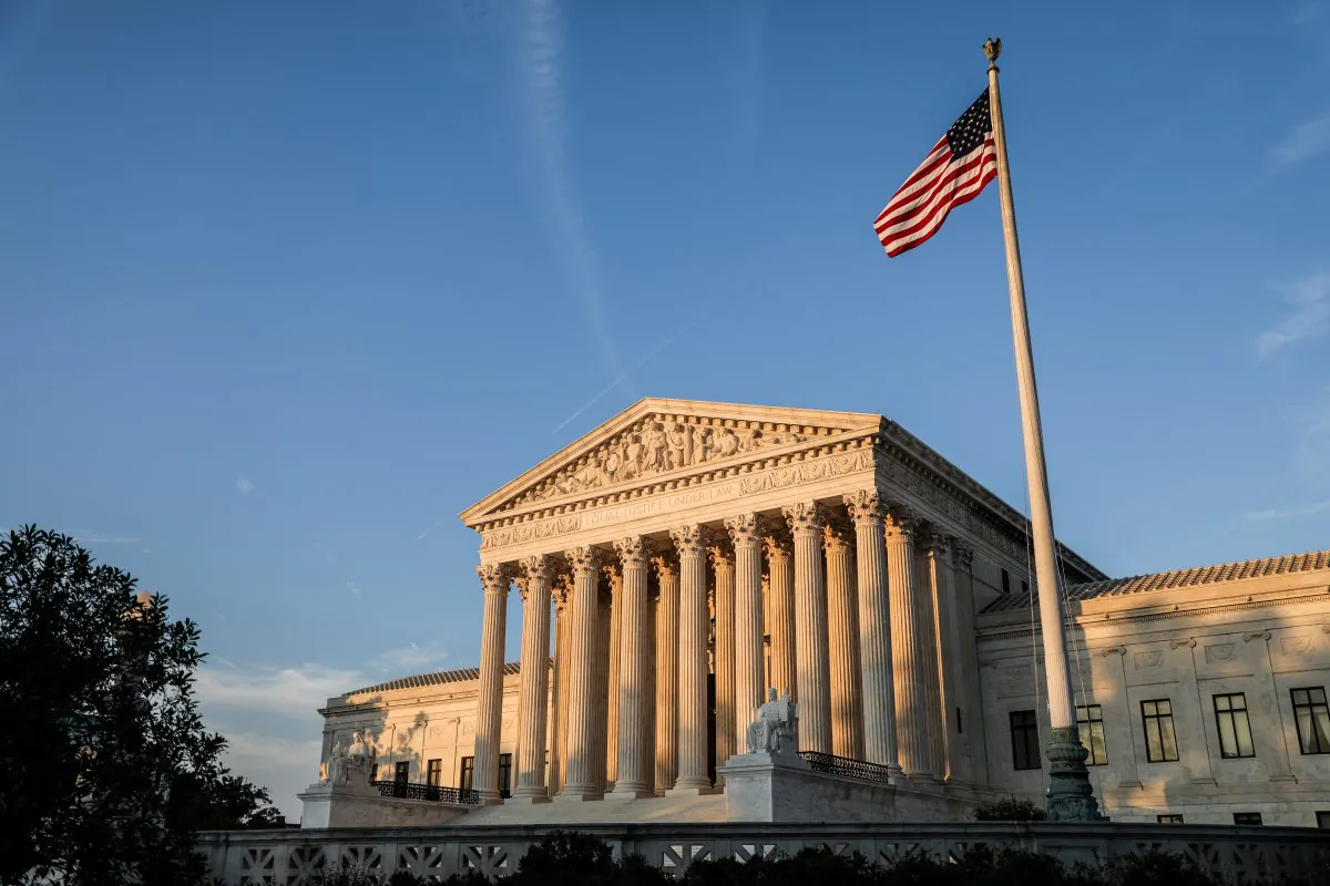 U.S. Supreme Court building. (Charlotte Cuthbertson/The Epoch Times)