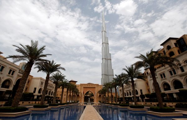 The Burj Khalifa in Dubai