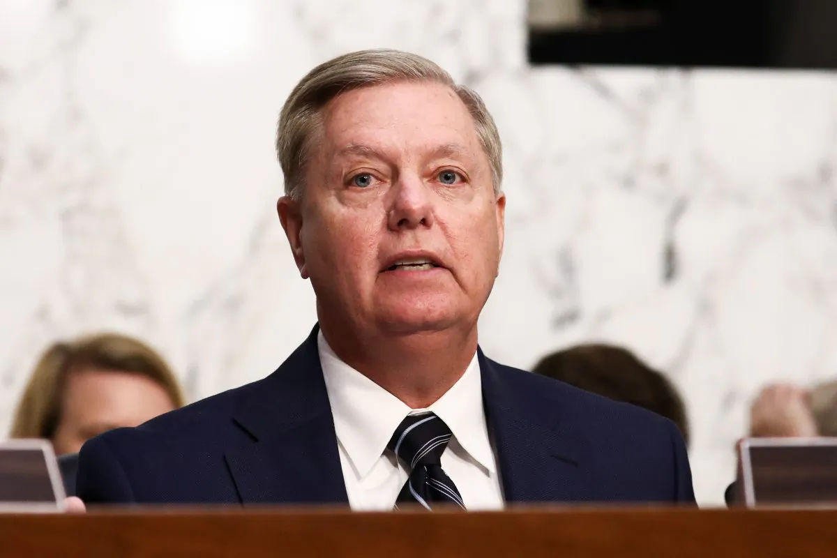 Sen. Lindsey Graham (R-S.C.), in a file photo in Washington. (Samira Bouaou/The Epoch Times)