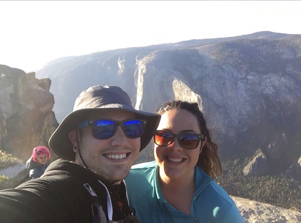 selfie in yosemite national park