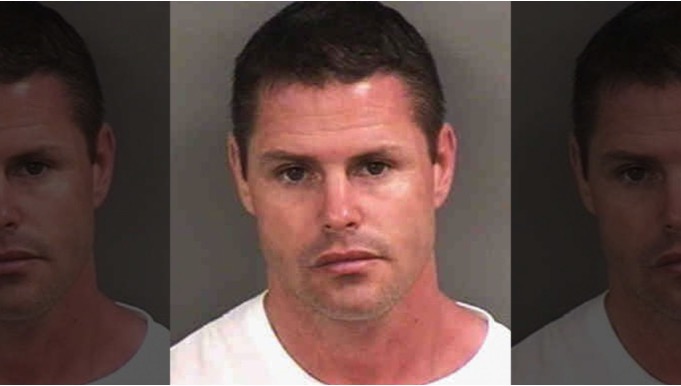 A booking photo showing Fotios 'Freddy' Geas