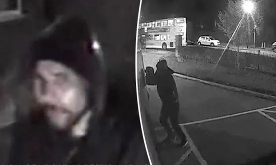 CCTV Shows Thief Breaking Into Ambulance While Paramedics Treat Patient