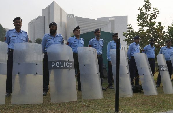 Pakistani police officers supreme court