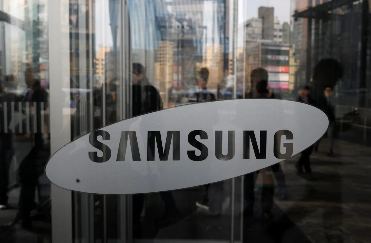 The logo of Samsung Electronics is seen at its office building in Seoul, South Korea, March 23, 2018. (Kim Hong-Ji/Reuters)