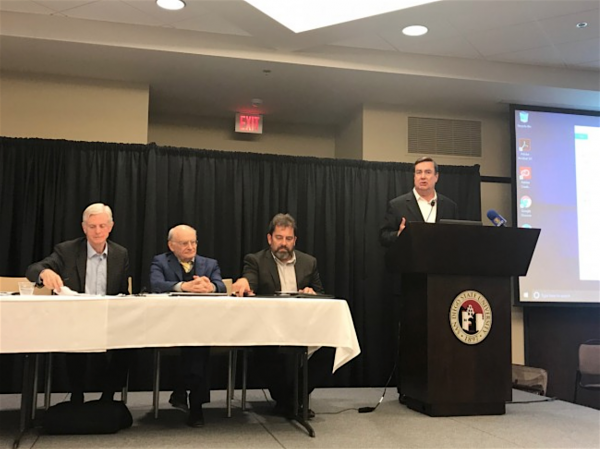 California state senator Joel Anderson speaks on human organ trafficking