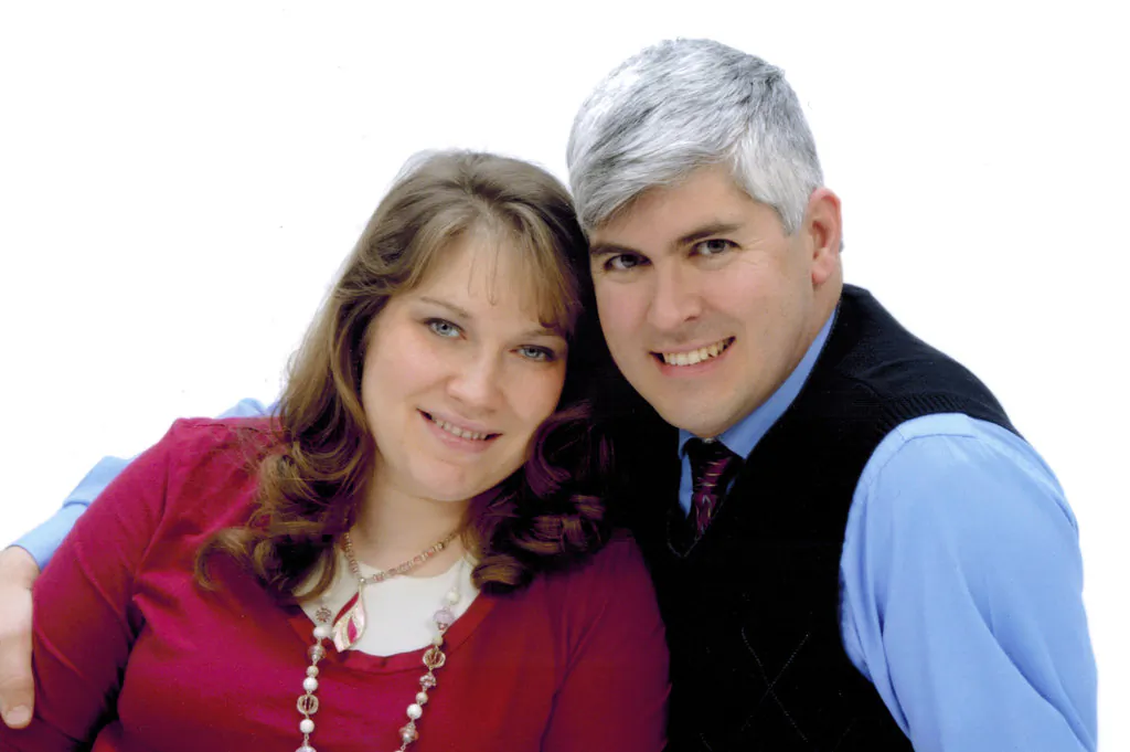 This is an  undated photo of Charles Wesco and his wife Stephanie. Wesco, an American missionary, died after being shot in the head  amid fighting between armed separatists and soldiers in northwestern Cameroon, on Oct. 30, 2018. (Don Williams via AP)
