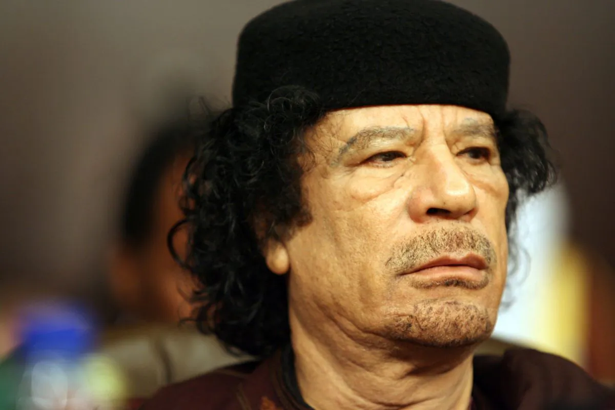 Libyan dictator Muammar Gaddafi attends the opening of the Arab Summit on March 29, 2008. (Sarah Malkawi/Getty Images)