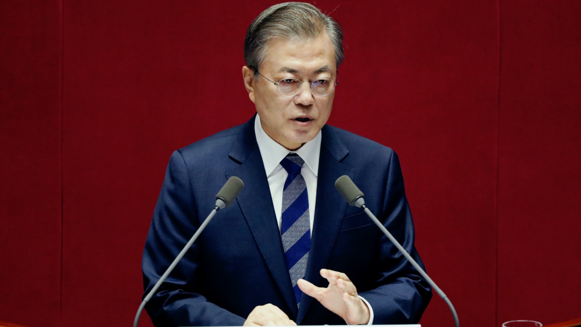 South Korean President Moon Jae