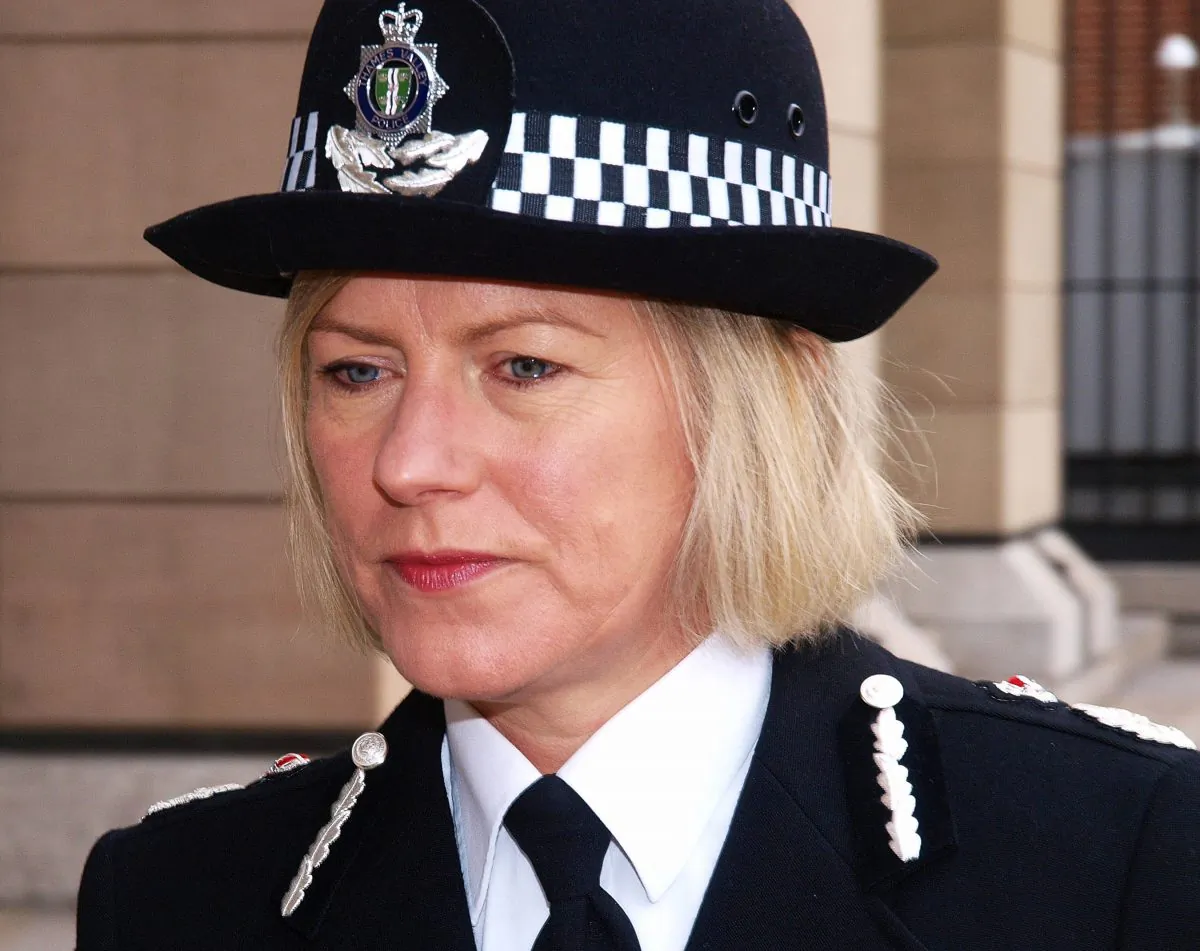 Sara Thornton, Chief Constable of Britain's Thames Valley police, arrives at Portcullis House in London on July 12, 2011.  (Max Nash/AFP/Getty Images)