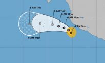 Tropical Storm Xavier Forms in Eastern Pacific