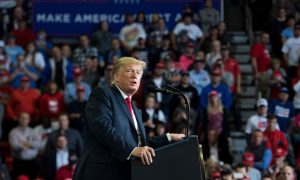 Videos of the Day: Trump Pauses Missouri Rally After Woman Faints, Crowd Starts Singing ‘Amazing Grace’