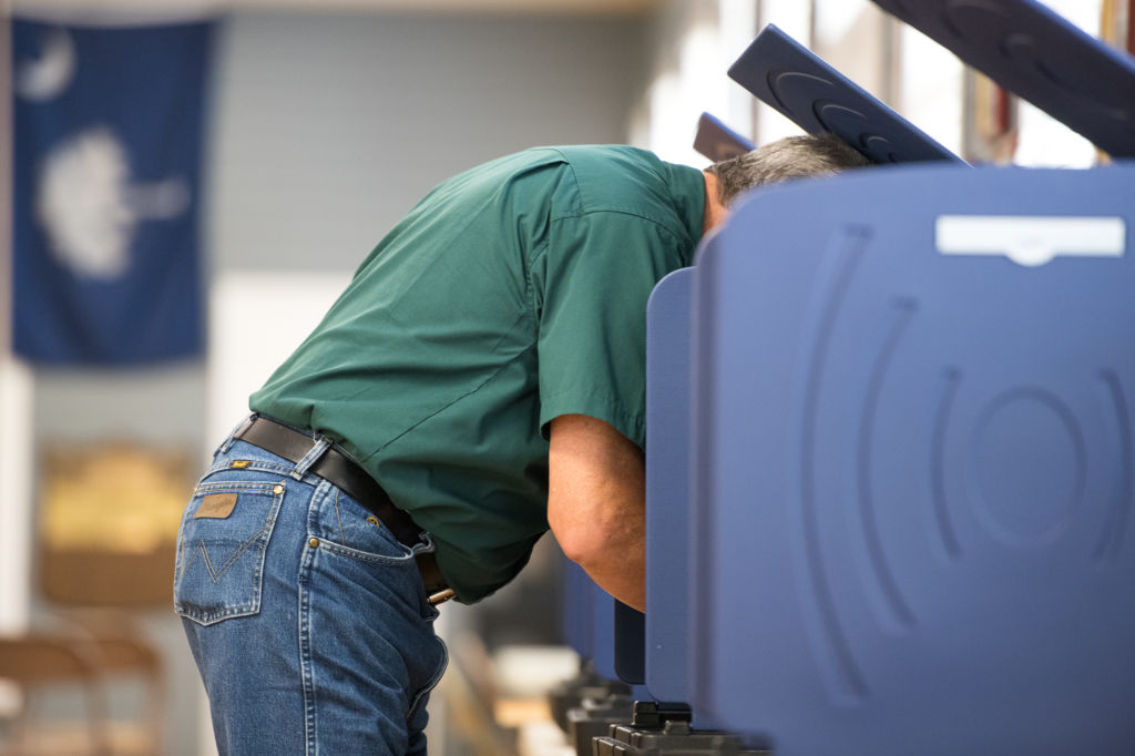 South Carolina Voters Go The Polls In Primary Elections