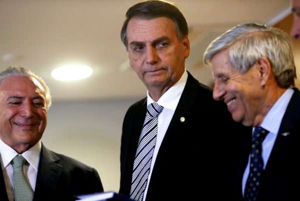 Brazil's President-elect Jair Bolsonaro