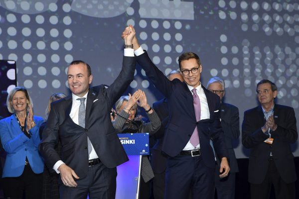 Manfred Weber and Alexander Stubb