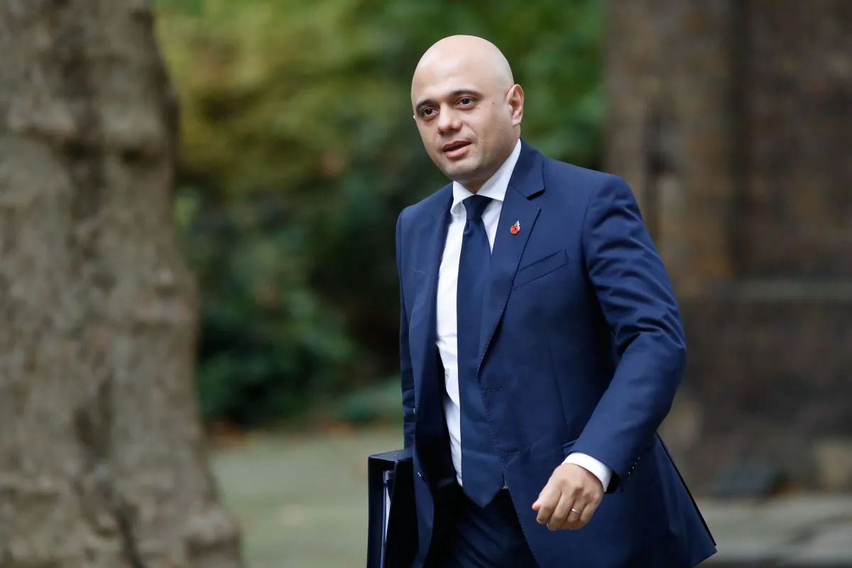 Britain's interior minister Sajid Javid arrives at 10 Downing Street in London on Nov. 6, 2018. (Tolga Akmen/AFP/Getty Images)